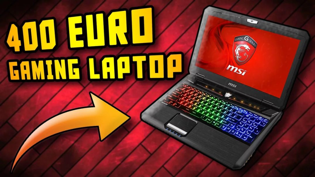 ⁣400 EURO GAMING LAPTOP?! 4K ODER VR KEIN PROBLEM! Bestes Schnäppchen