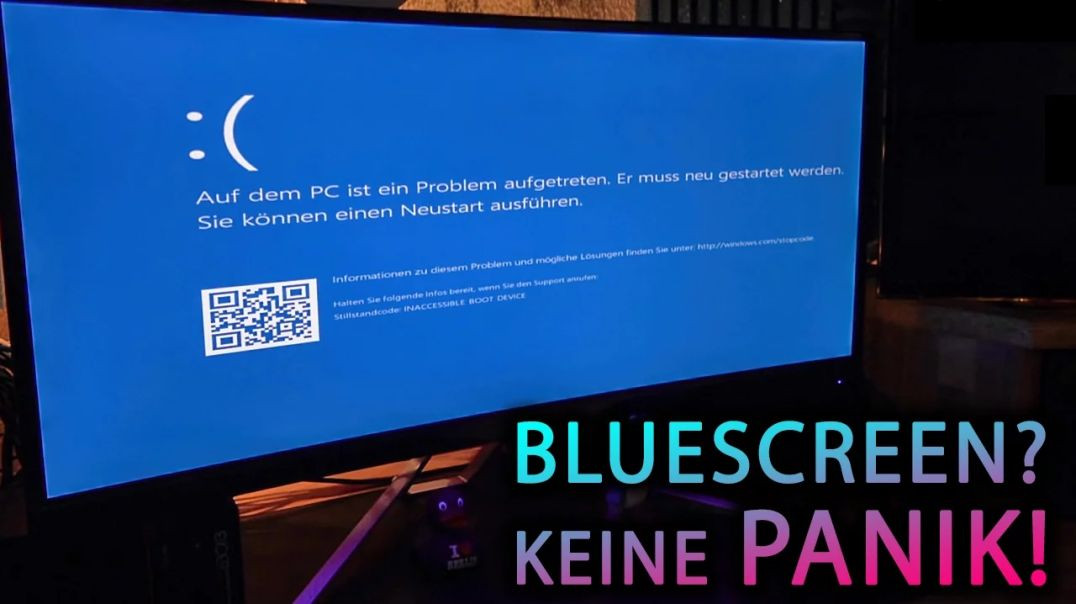 Pc fährt nicht mehr hoch? BLUESCREEN FIX IN 2 MINUTEN!