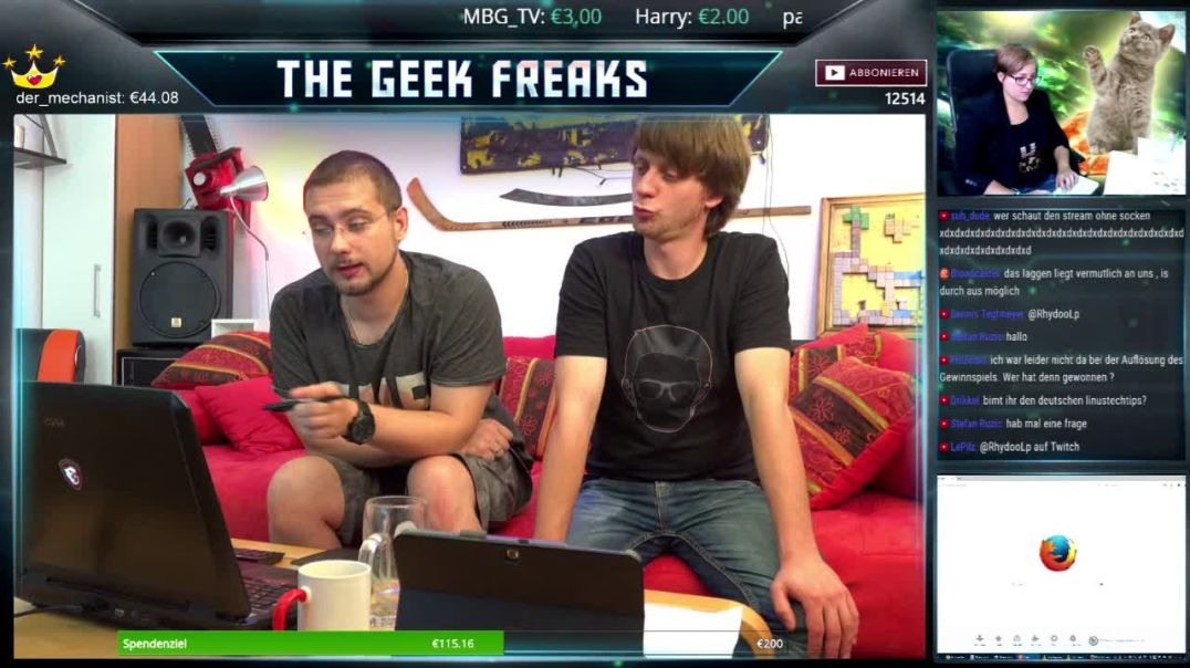 Willkommen im The Geek Freaks Livestream! Teil 2