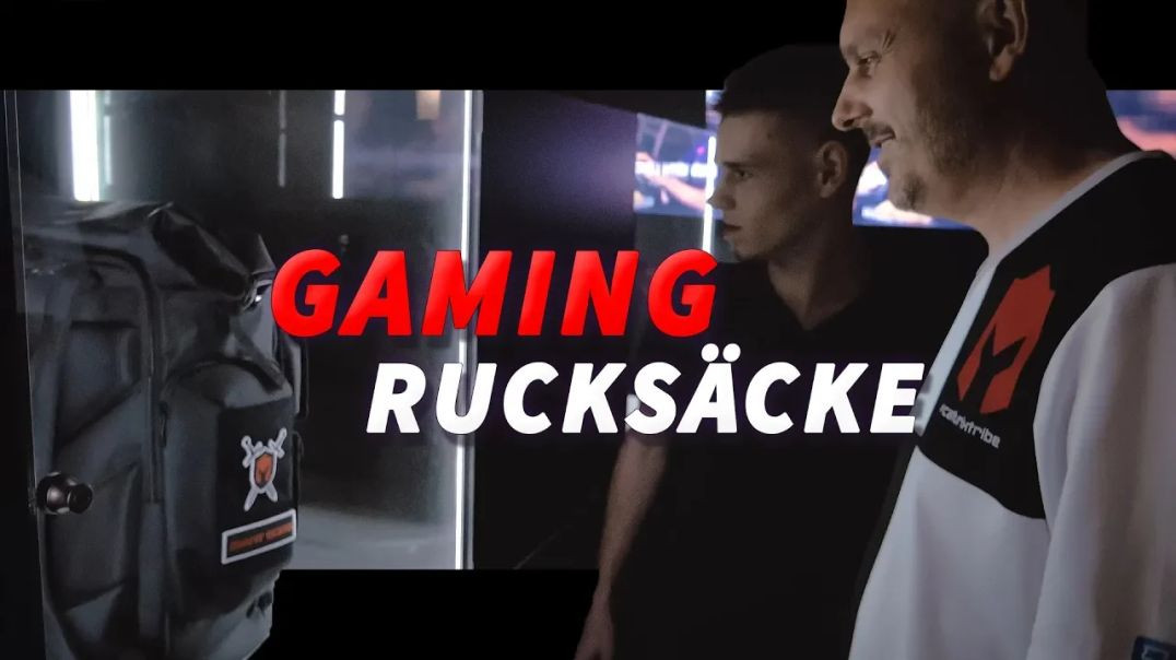 ⁣Gaming Rucksäcke von CATURIX?! - Der schweizer Kriegsgott macht was her!