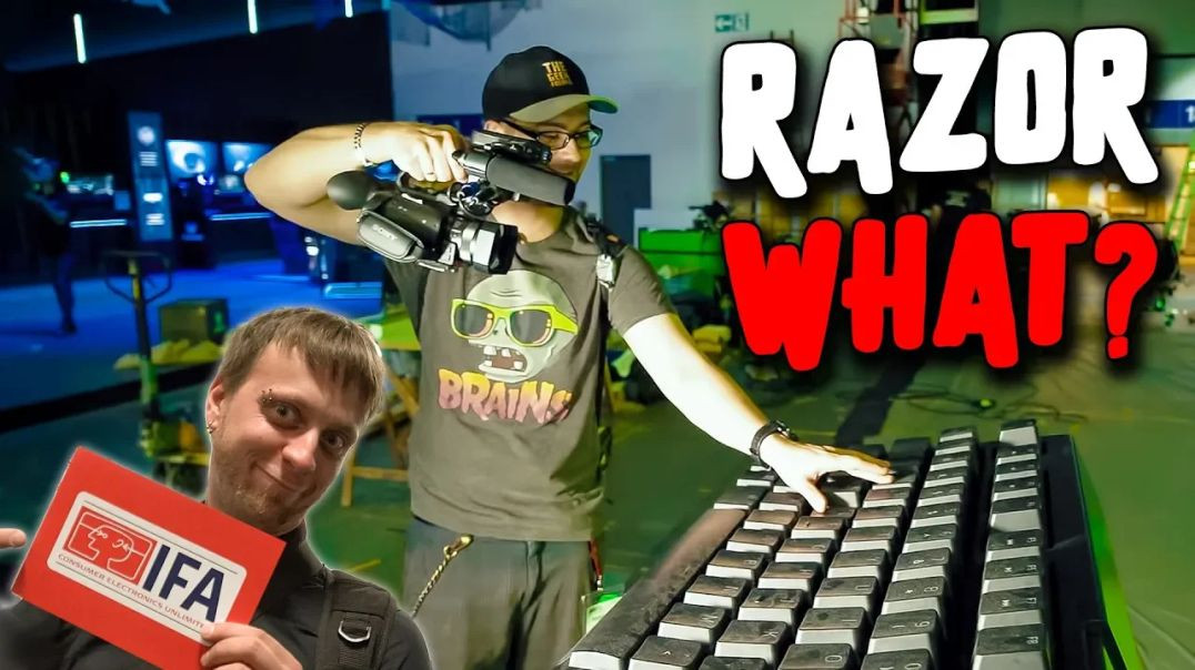 ⁣Mehr Clickbait im Thumbnail geht nicht! - IFA 2018 Tag 2 - Caturix/GoodRam/AcerPredator/Razer