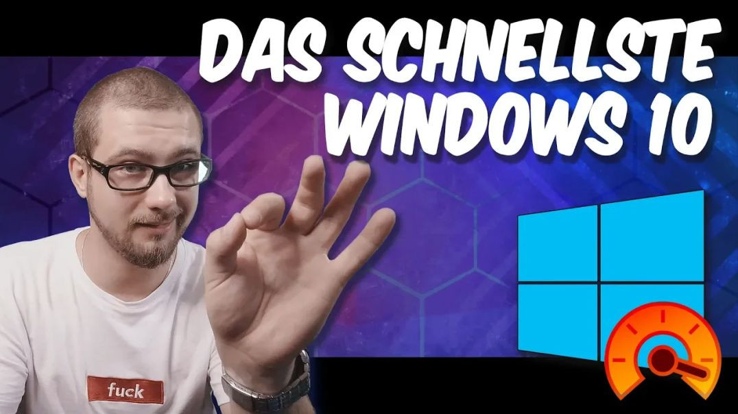 ⁣Windows 10 schneller machen in 2 Minuten! | Mehr FPS in allen Spielen + Internet schneller!