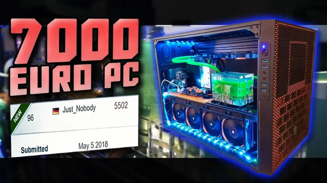 7000 EURO HALL OF FAME PC  | Keine Halben Sachen! - 7980XE @ 4,958 GHZ OC delidded OHNE LN2!