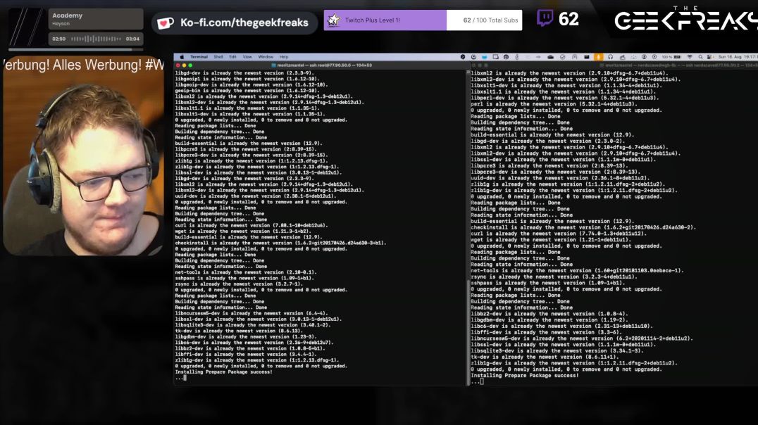 ⁣🔴VOD - Livestream 18.08.2024 - vDDoS Proxy Setup für neuen Standort in Eygelshoven, NL + Terraform